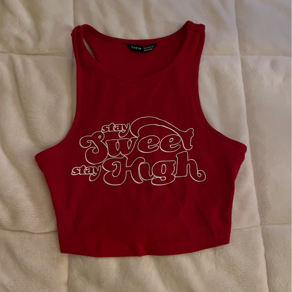 Shein basic tank top